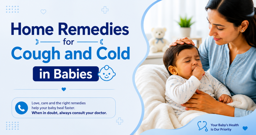 Home Remedies for Cough and Cold in Babies