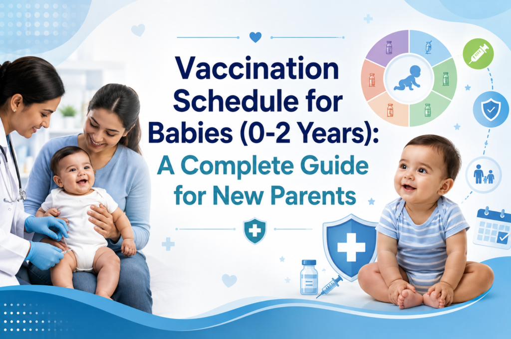 Vaccination Schedule for Babies (0-2 Years) A Complete Guide for New Parents